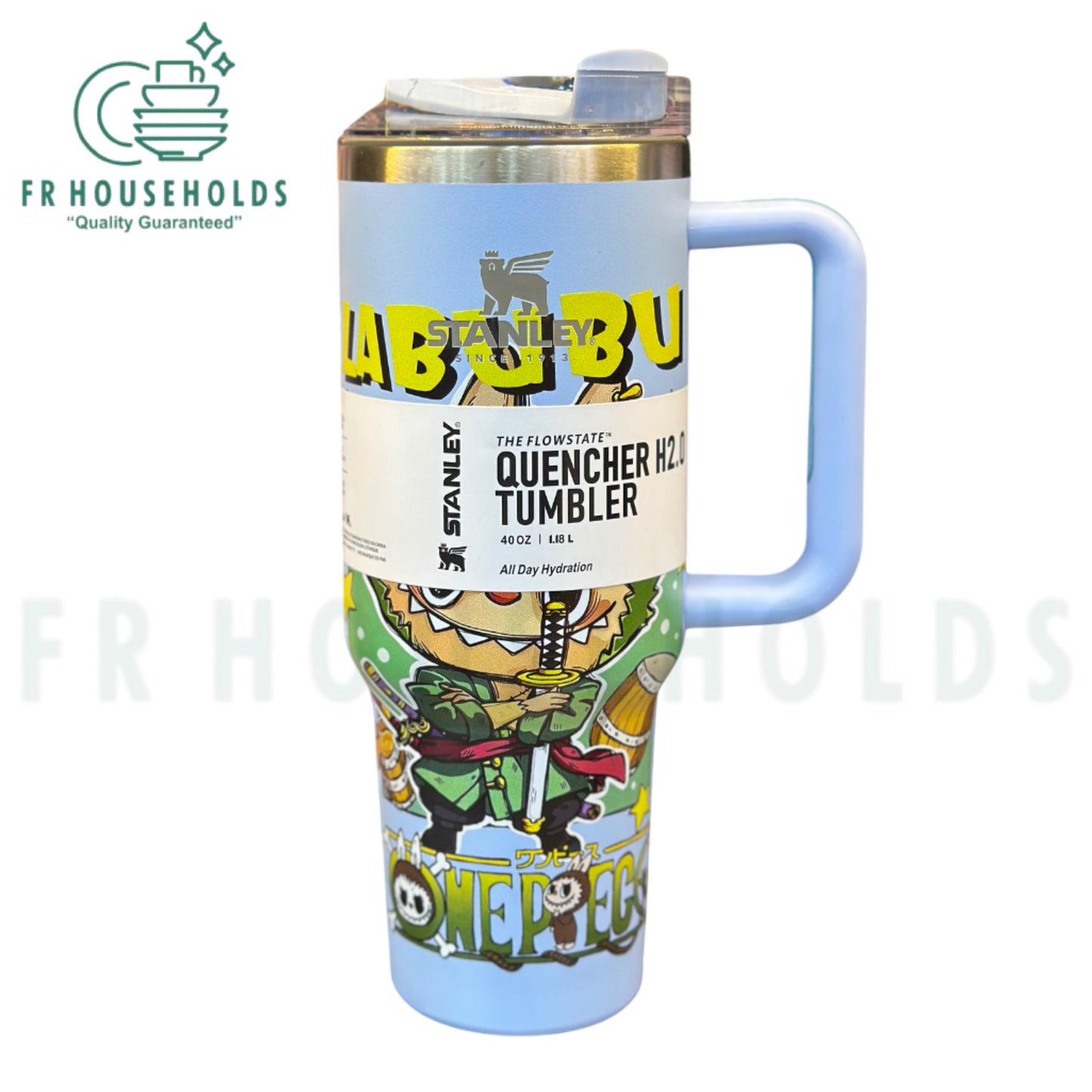 The Stanley x Labubu Limited Edition 40oz Quencher H2.0 Tumbler