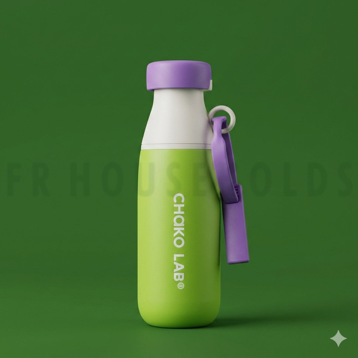 Chako Lab Insulated Water Bottle - Aesthetic & Leakproof Travel Flask | 500ml