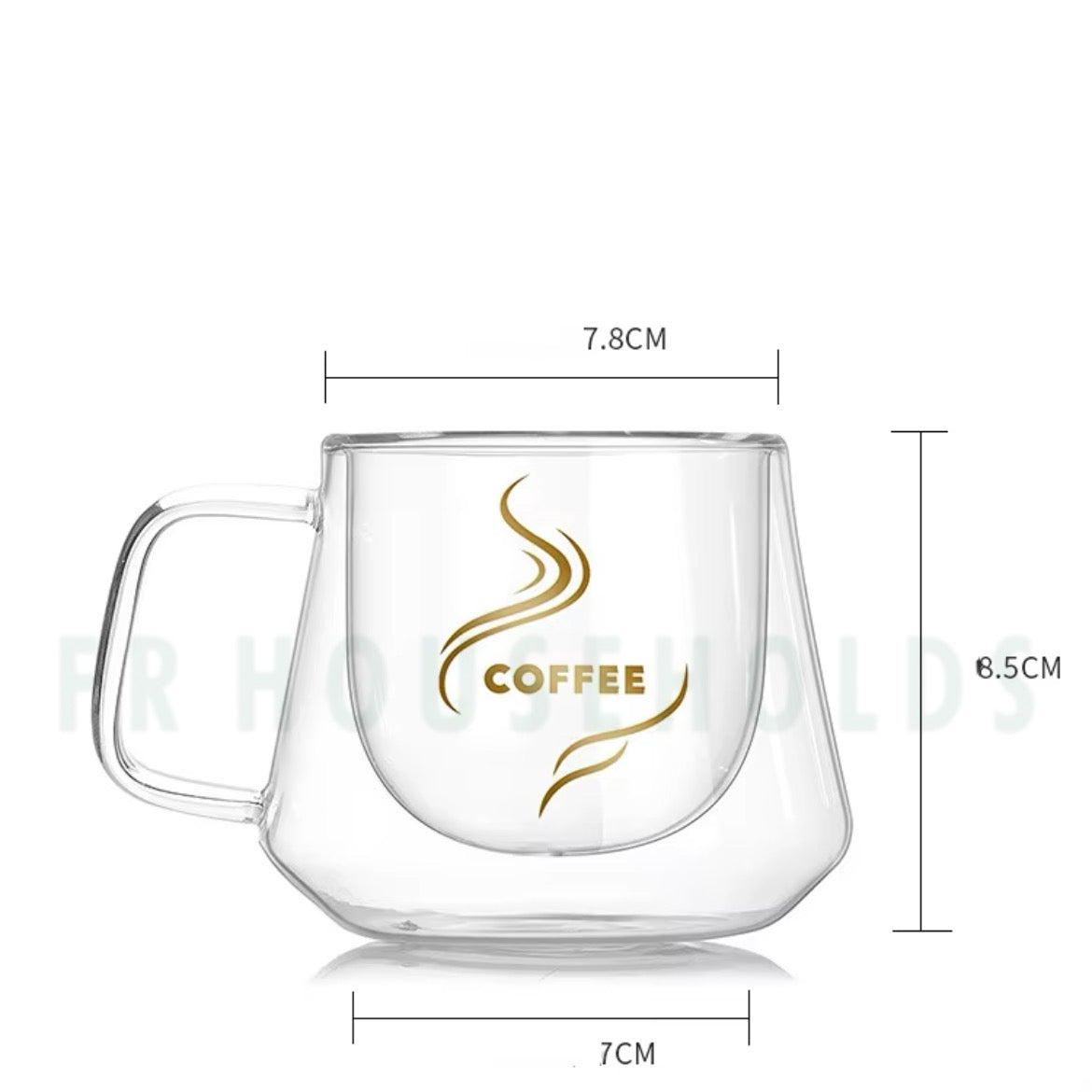 Double Wall Coffee Cup | 200ml - 7OZ