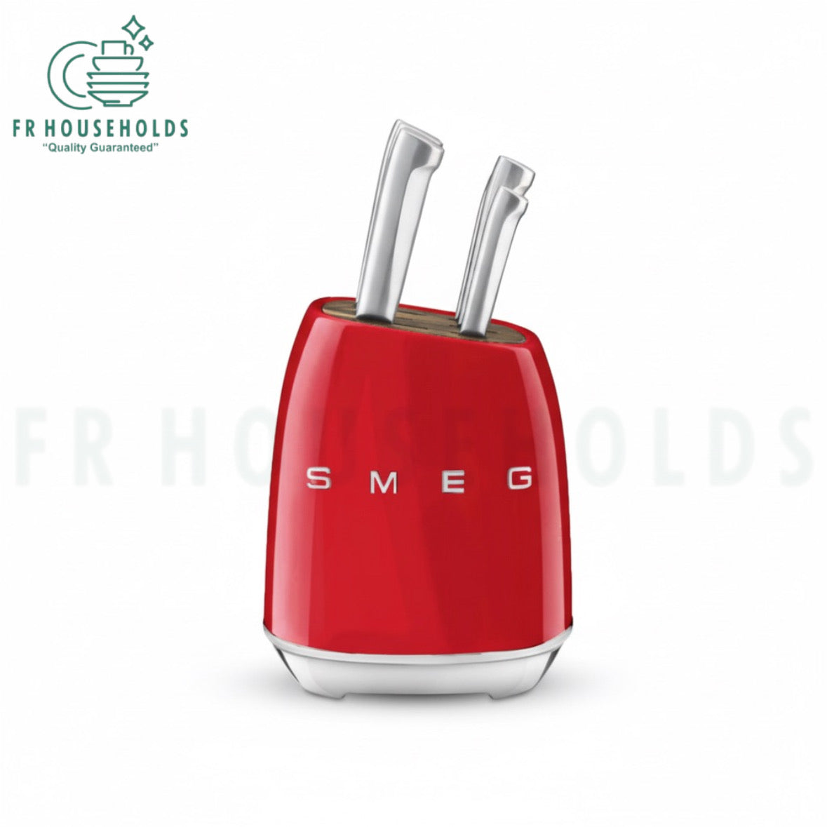 SMEG 7-Piece Knife Block Set – Premium Italian Design & Precision Cutting