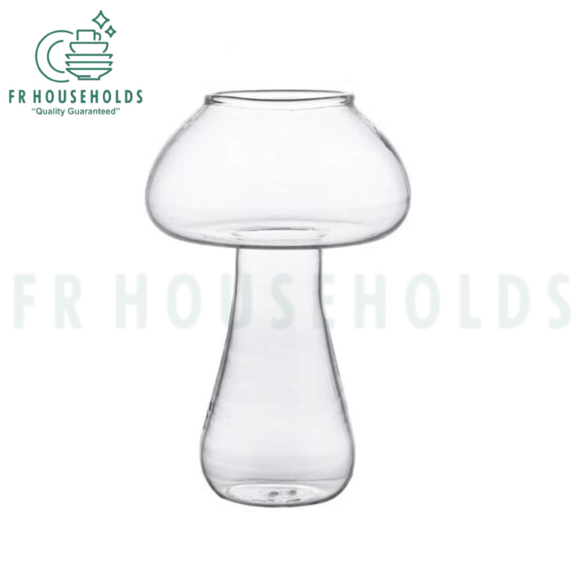 Stylish Mushroom-Shaped Beverage Glass | Elegant Cocktail & Juice Glass - 250ml