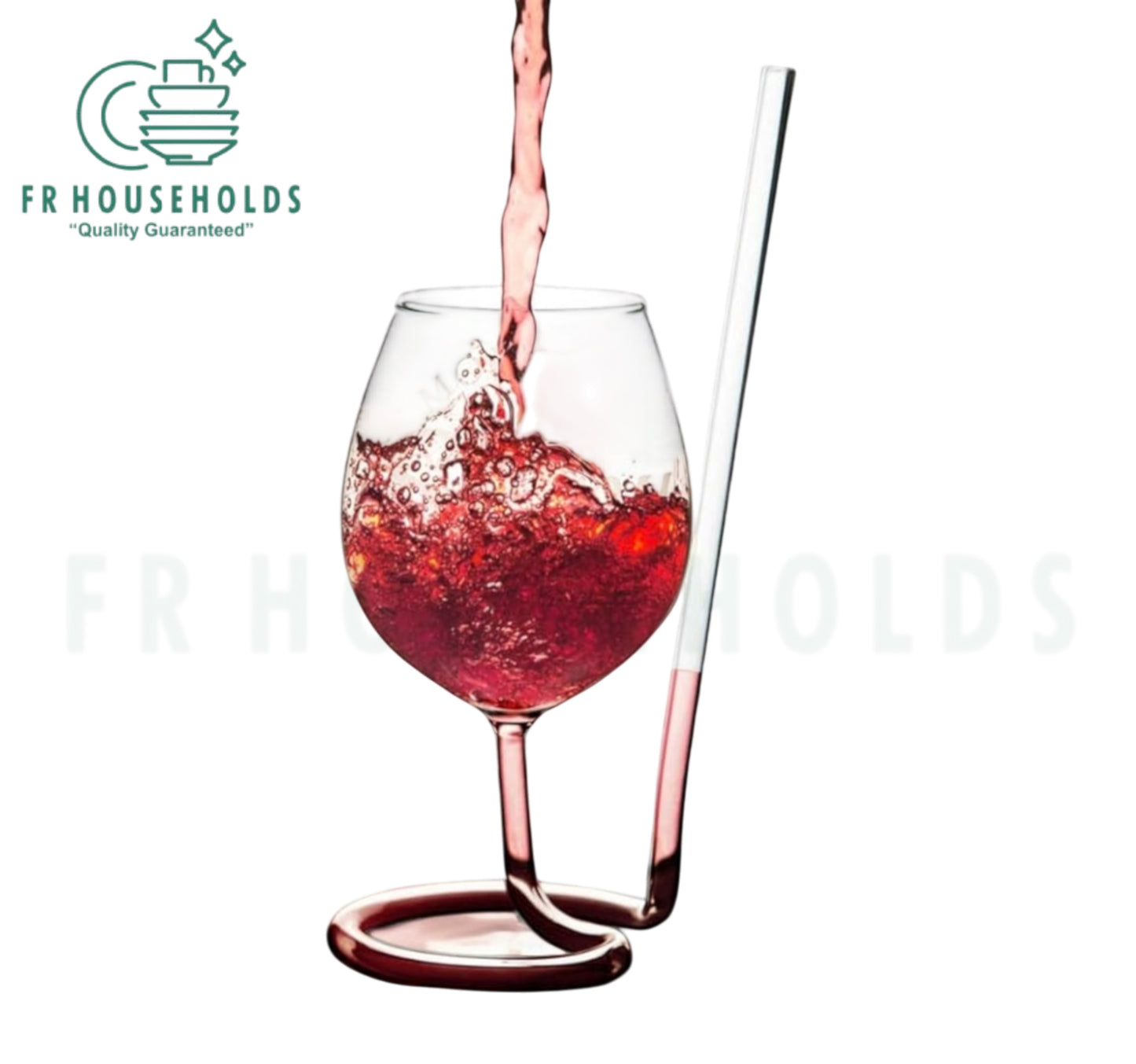 Goblet With Built In Straw - 380ml
