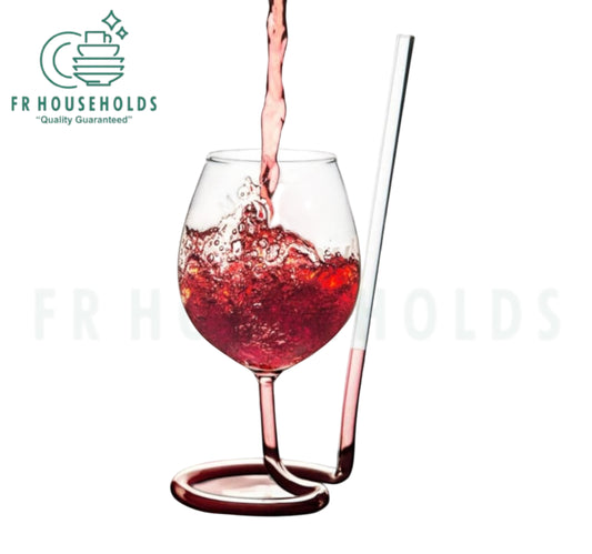 Goblet With Built In Straw - 380ml