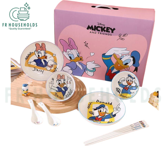 Walt Disney Donald & Daisy Couple Meal Set - 8PC