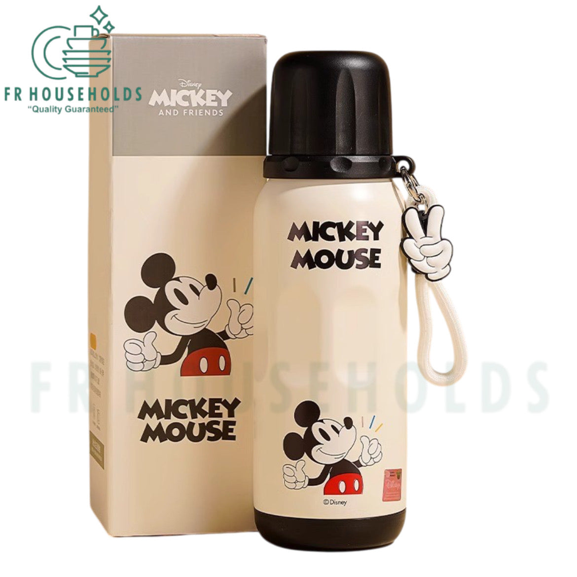Walt Disney Mickey Mouse & Freinds Insulated Water Bottle 600ml