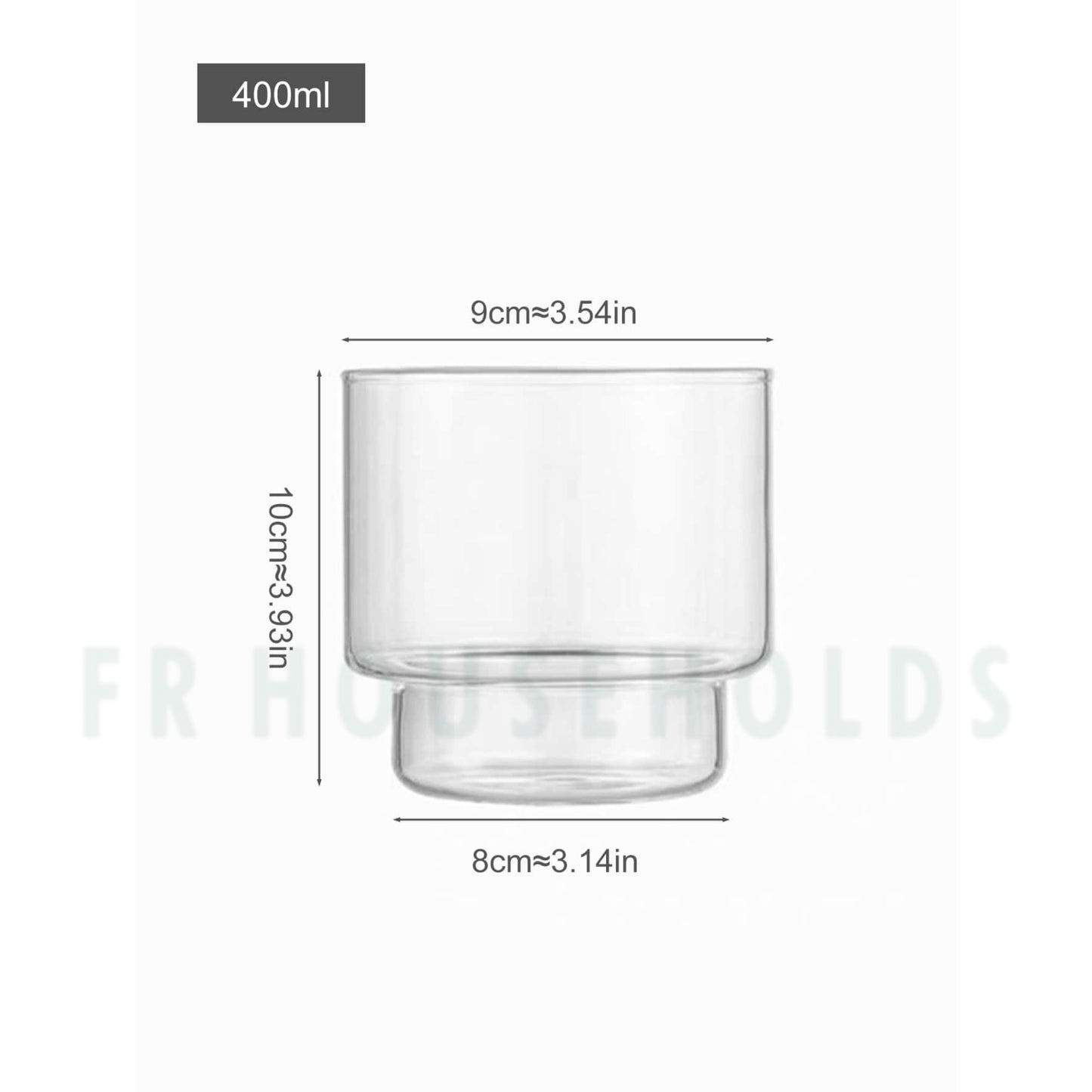 Basic Low Base Brew & Dessert Glass | 400ml