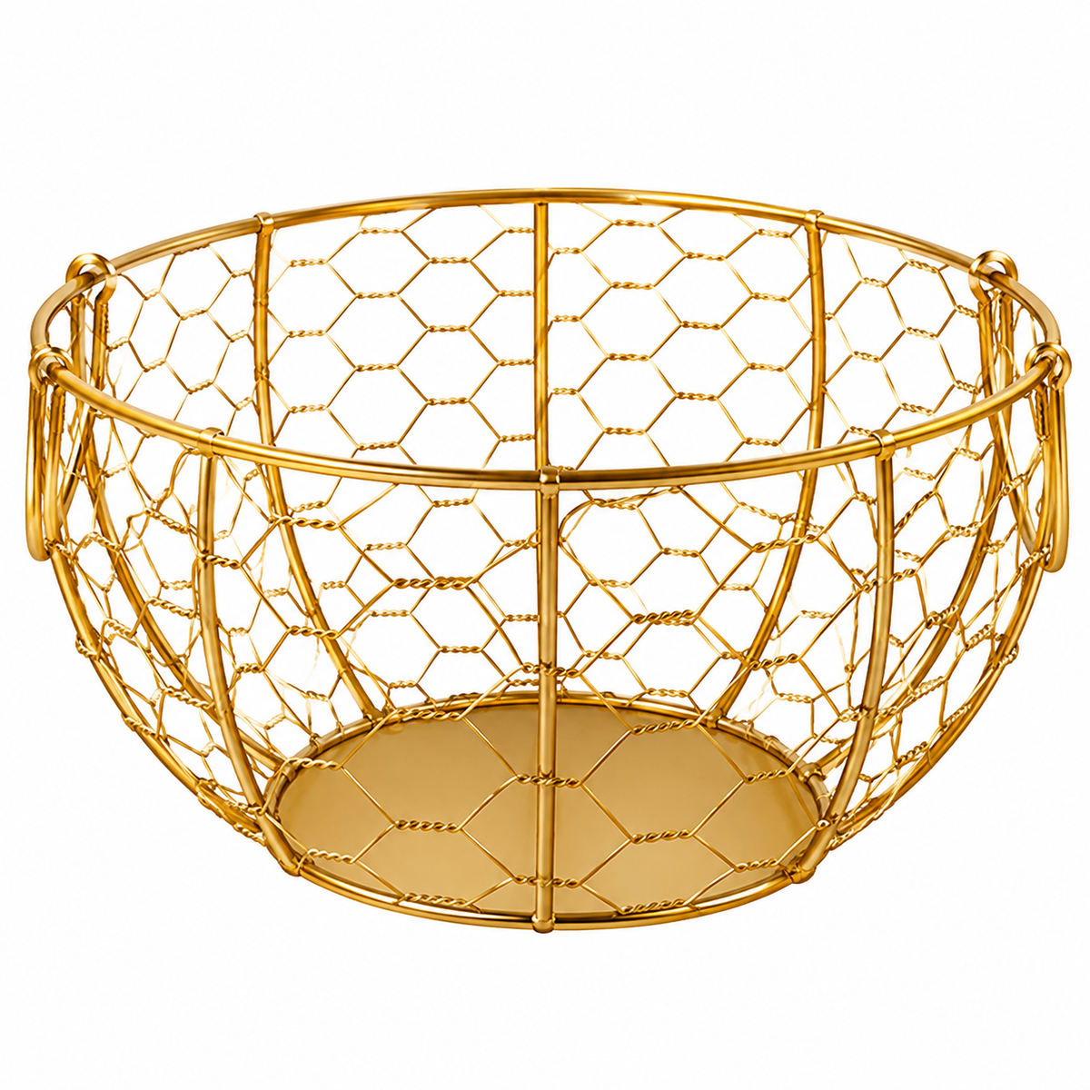 Multi-Purpose Decorative Storage Basket with Squirrel Lid