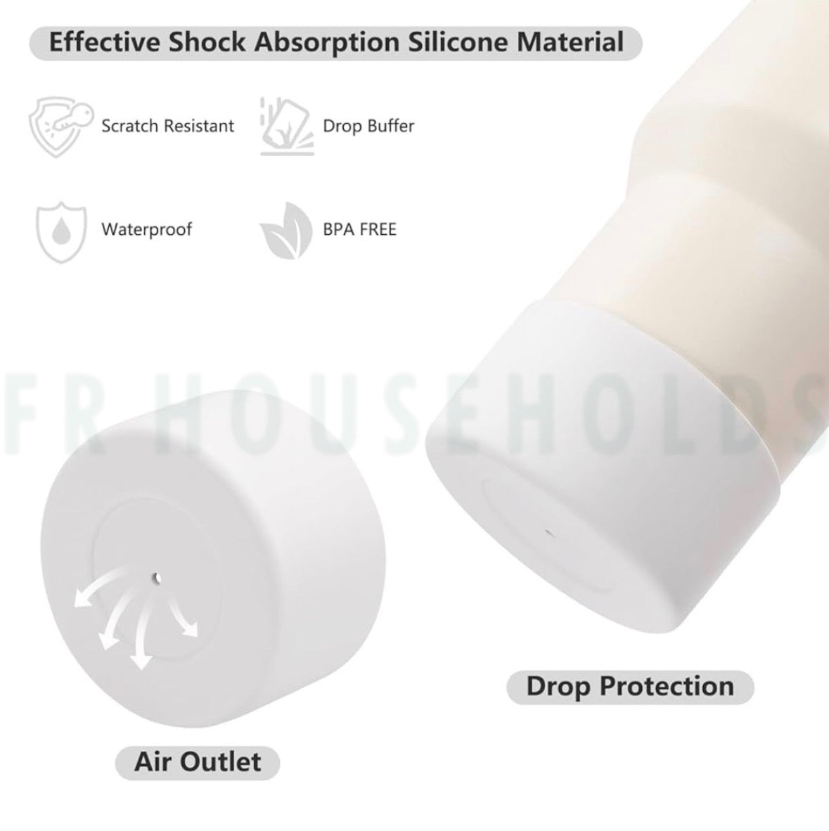 7PCS Stanley Tumbler Decoration Accessories Set – Cute & Aesthetic Drinkware Charms