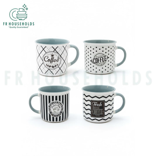 Brew Series Matt Print Mugs - 320ml