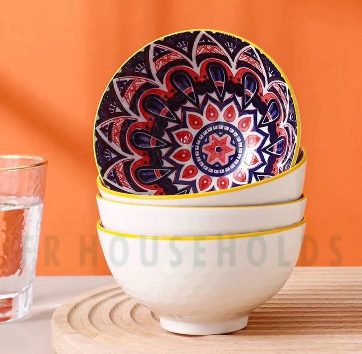Professional 2-Piece Bowl Set – Excellent Quality With Chopsticks