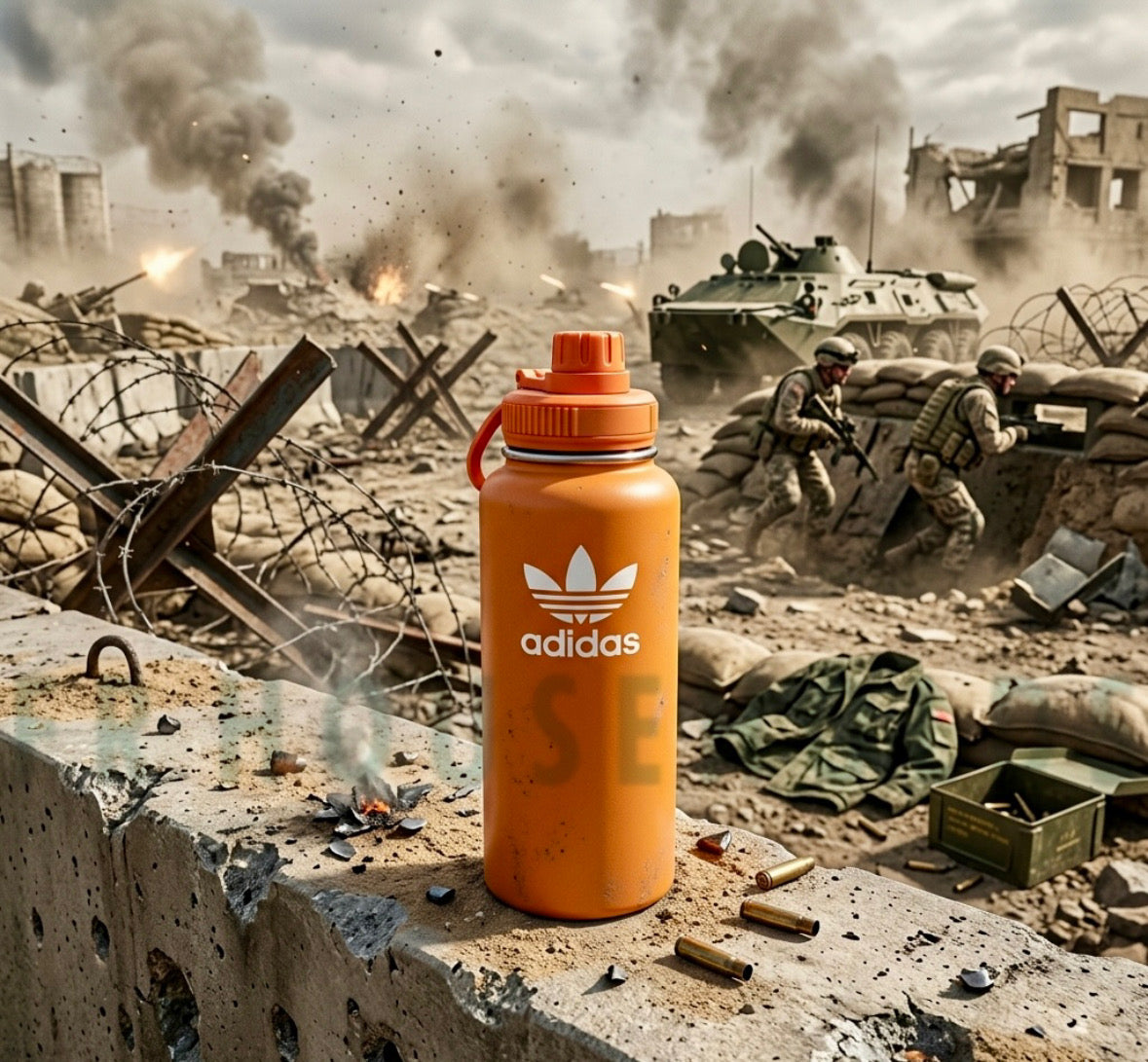 Adidas Insulated Water Bottles - 32oz Leak-Proof Sports Flasks
