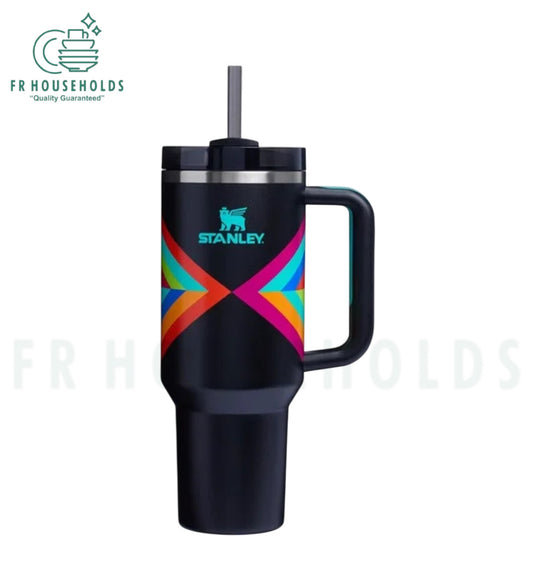 Stanley The Quencher H2.O Tumbler | Black Hyper Geo