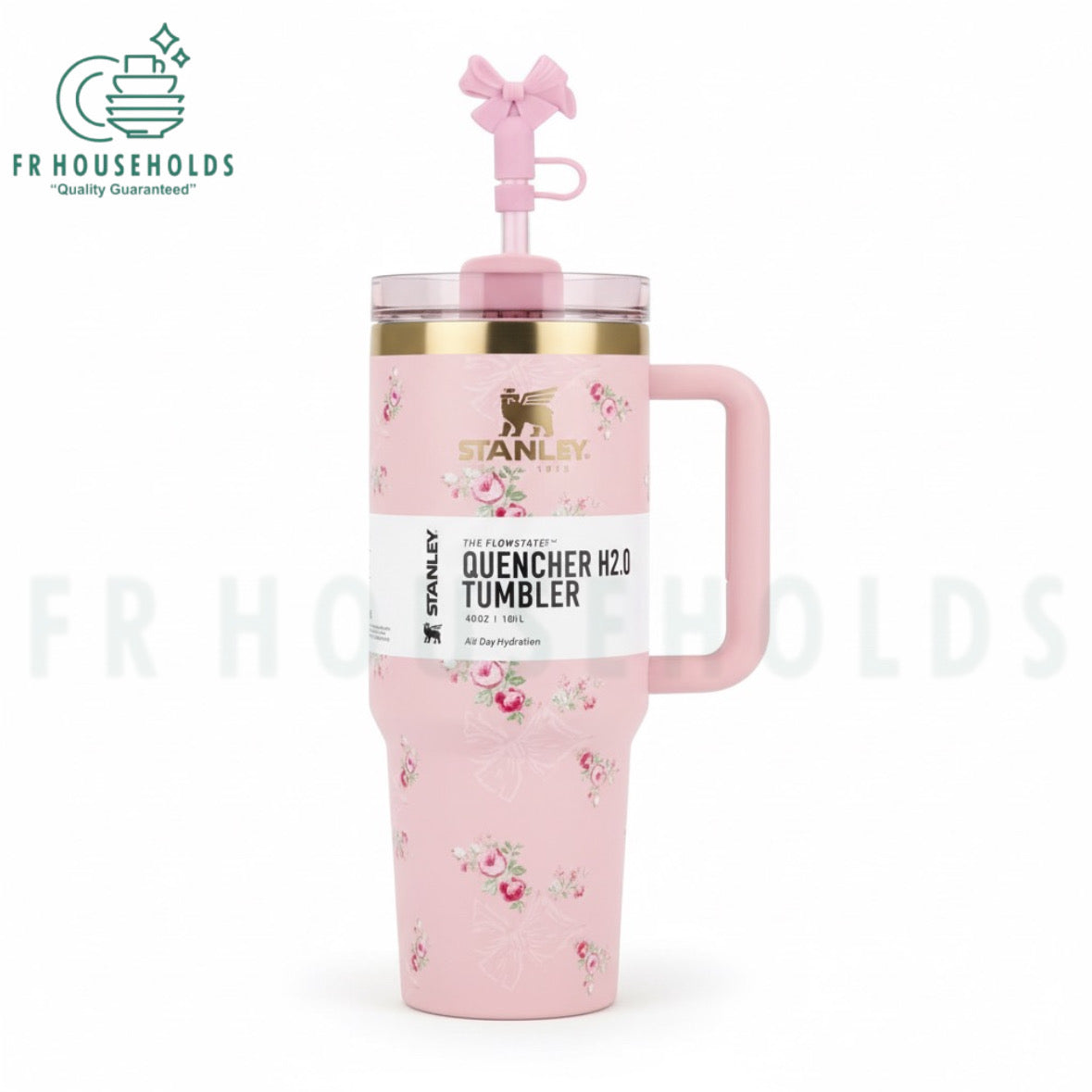 Stanley The Quencher H2.O Tumbler - 40oz | Pink Bow
