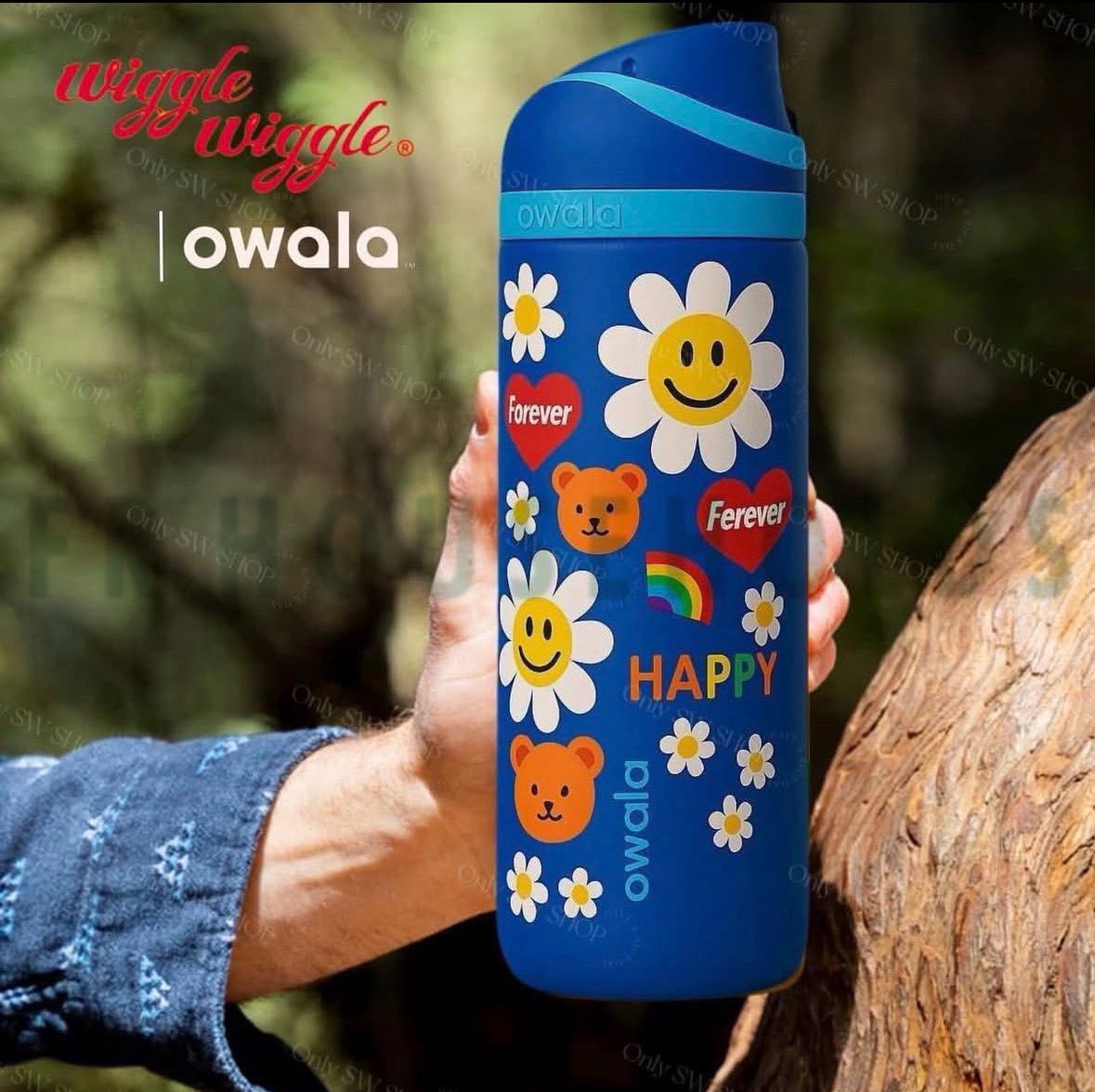 Owala FreeSip® Water Bottle - 32oz | Wiggle Wiggle | Urban Outfitters