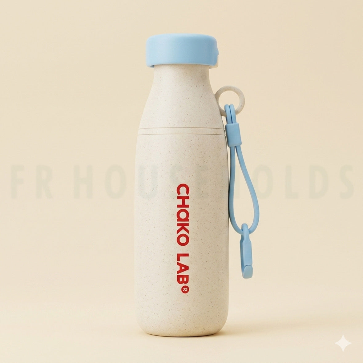Chako Lab Insulated Water Bottle - Aesthetic & Leakproof Travel Flask | 500ml