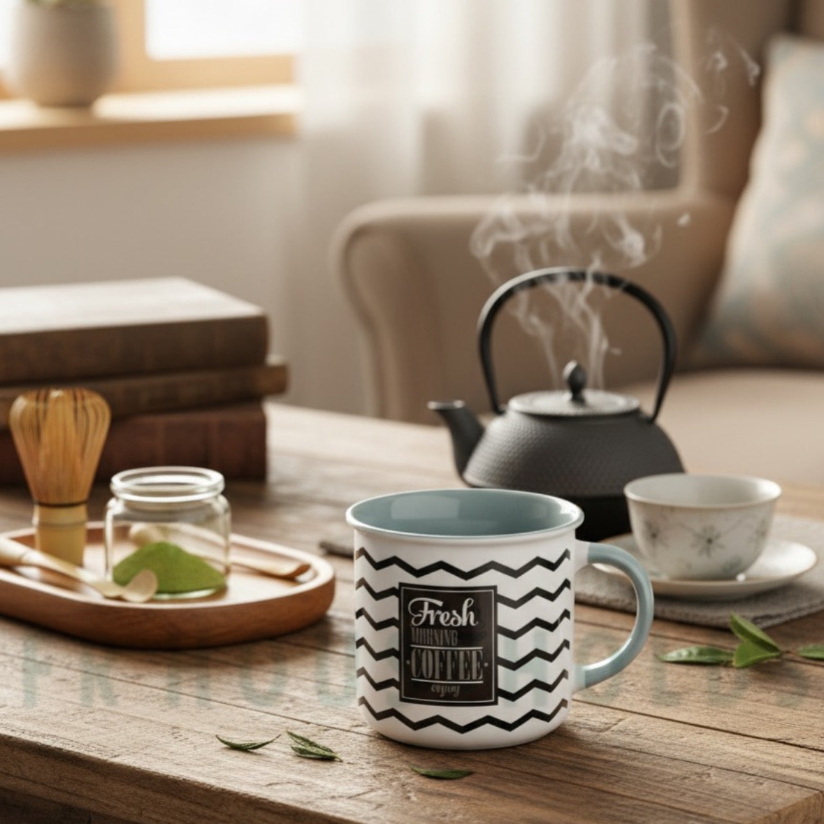 Brew Series Matt Print Mugs - 320ml
