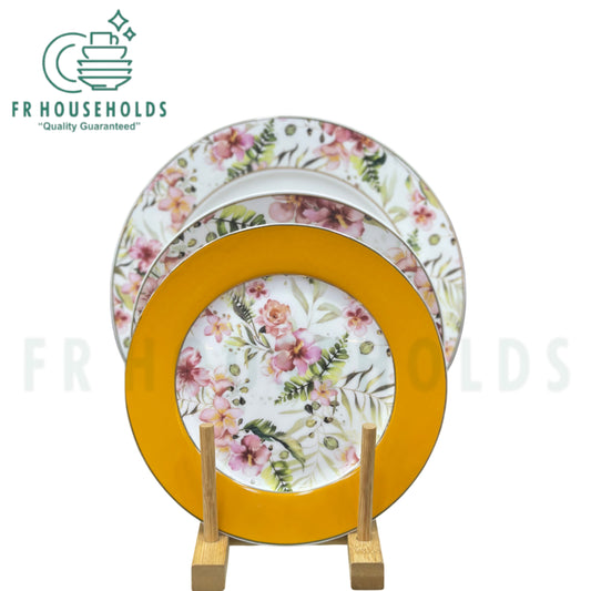 18-Piece UK Parliament Brand Bone China Plate Set