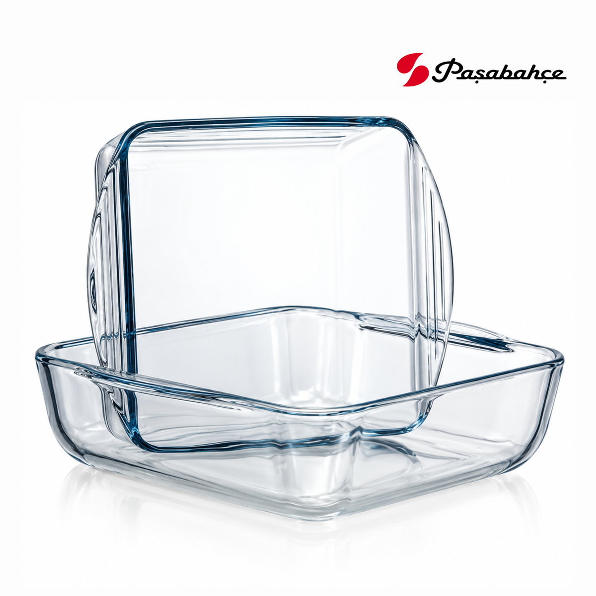 BORCAM 2pcs Serving Dish | 3200cc - 1950cc | Made In Turkey