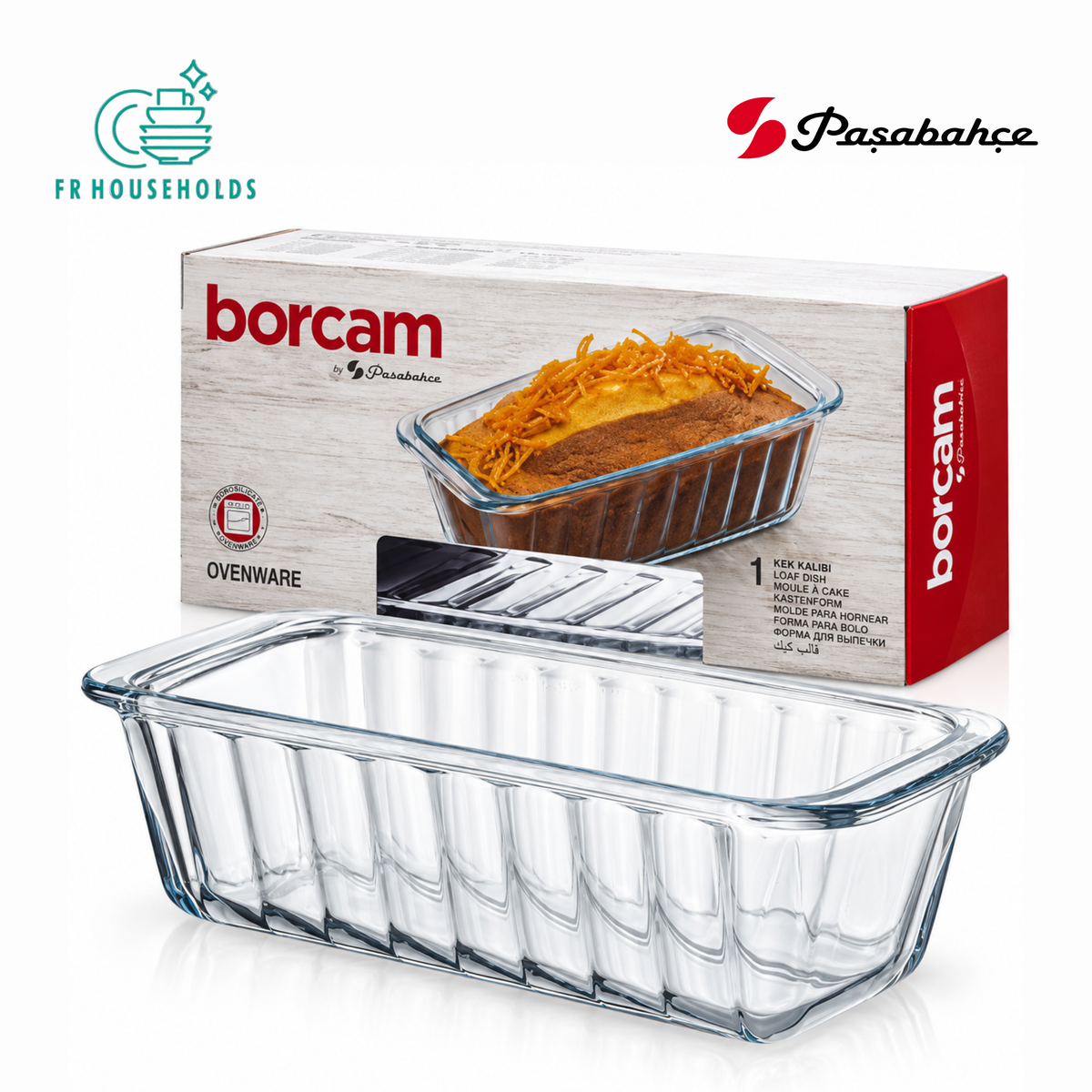 BORCAM Midi Cake Dish - Made In Turkey