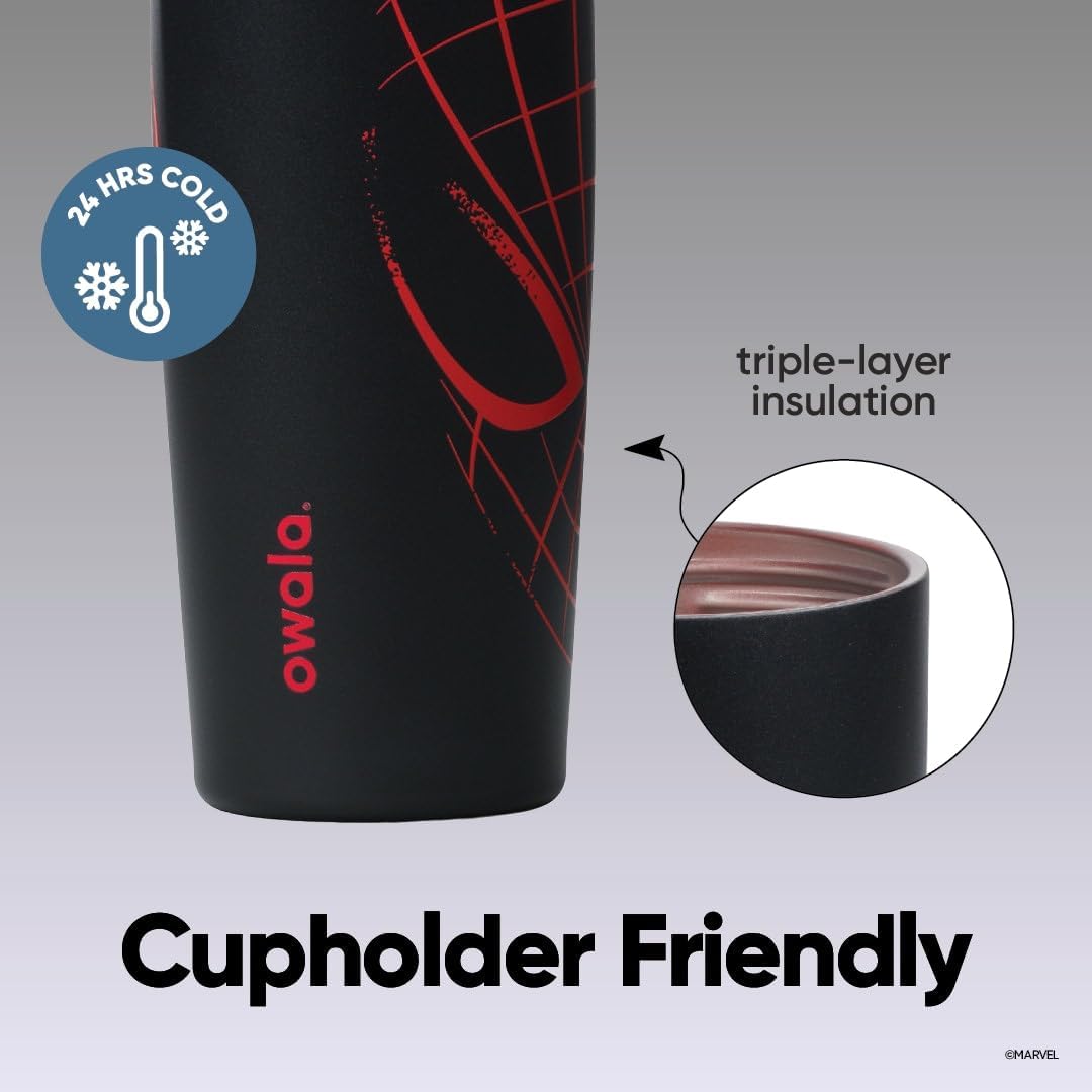 Owala FreeSip® Spider-Man Water Bottle - 32oz | Night Watch