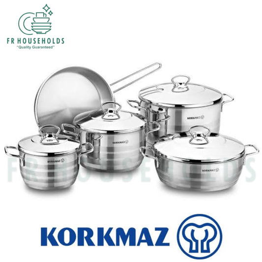 Korkmaz Astra 9 Piece Cookware Set – Türkiye
