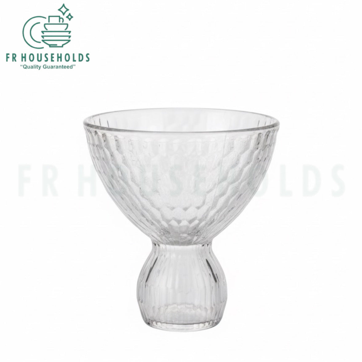 300ml Ice Cream Bowl Set of 6 – Elegant Glass Dessert Bowls for Everyday & Party Use