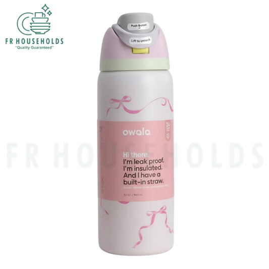 Owala FreeSip® Water Bottle - 24oz | Tied & True Pink