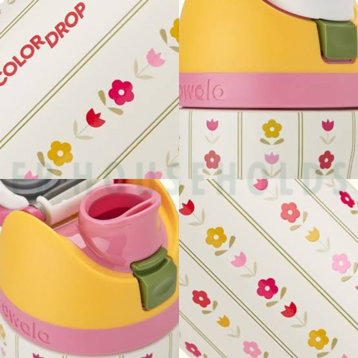 Owala FreeSip® Water Bottle - 24oz | Flower Crown