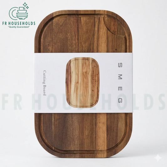 SMEG Wooden Chopping Board – Premium Kitchen Cutting Board
