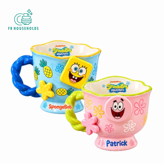SpongeBob & Patrick 3D Ceramic Mug