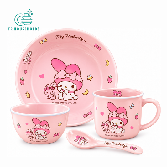 My Melody 4 Pieces Ceramic Gift Set
