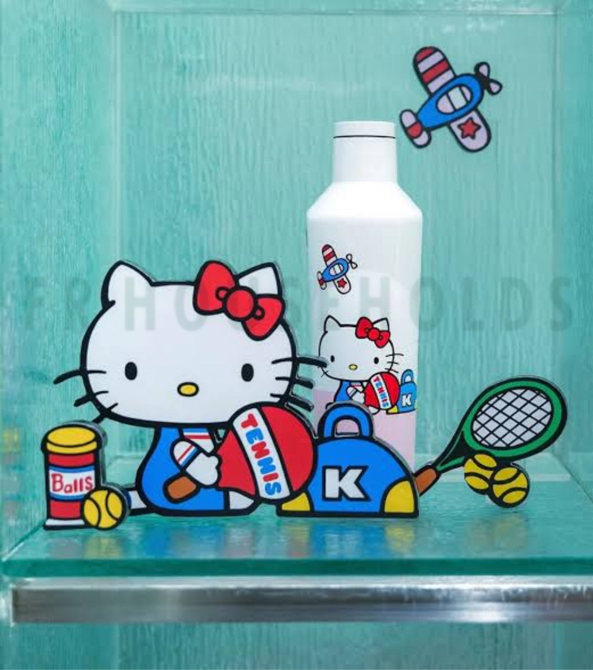 Corkcicle Classic Canteen 16oz Water Bottle | Hello Kitty