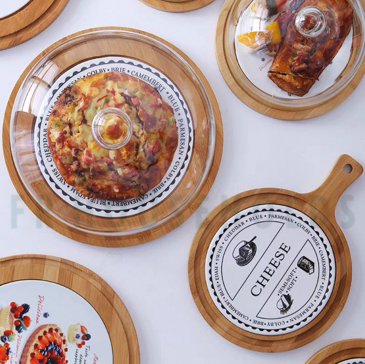 Elegant Bamboo Cheese Serving Platter – Perfect for Every Occasion