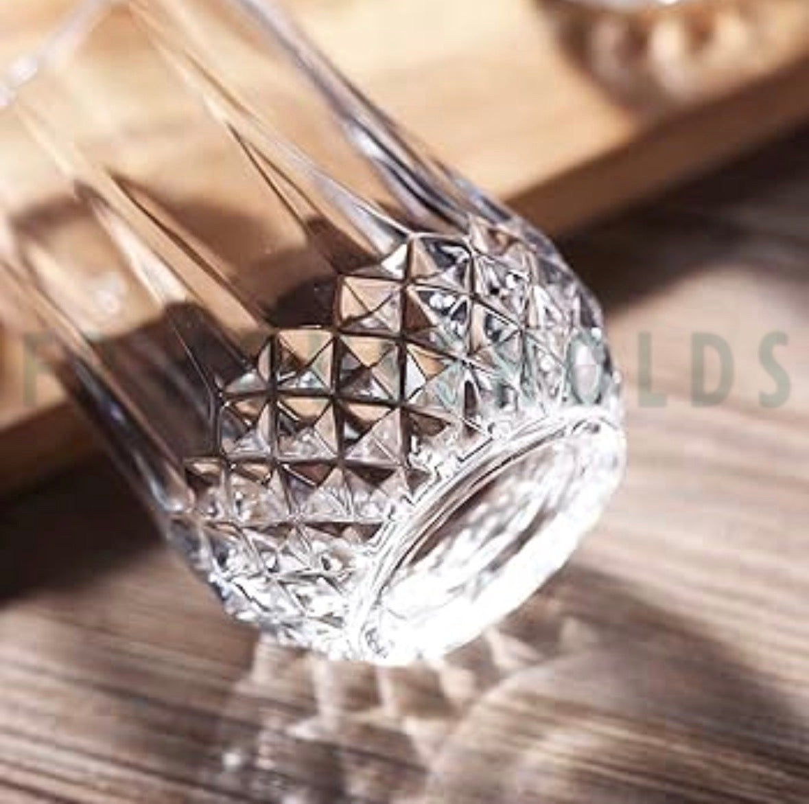 310ml Crystal Base Drinking Glass – Everyday Crystal Shine Drinkware