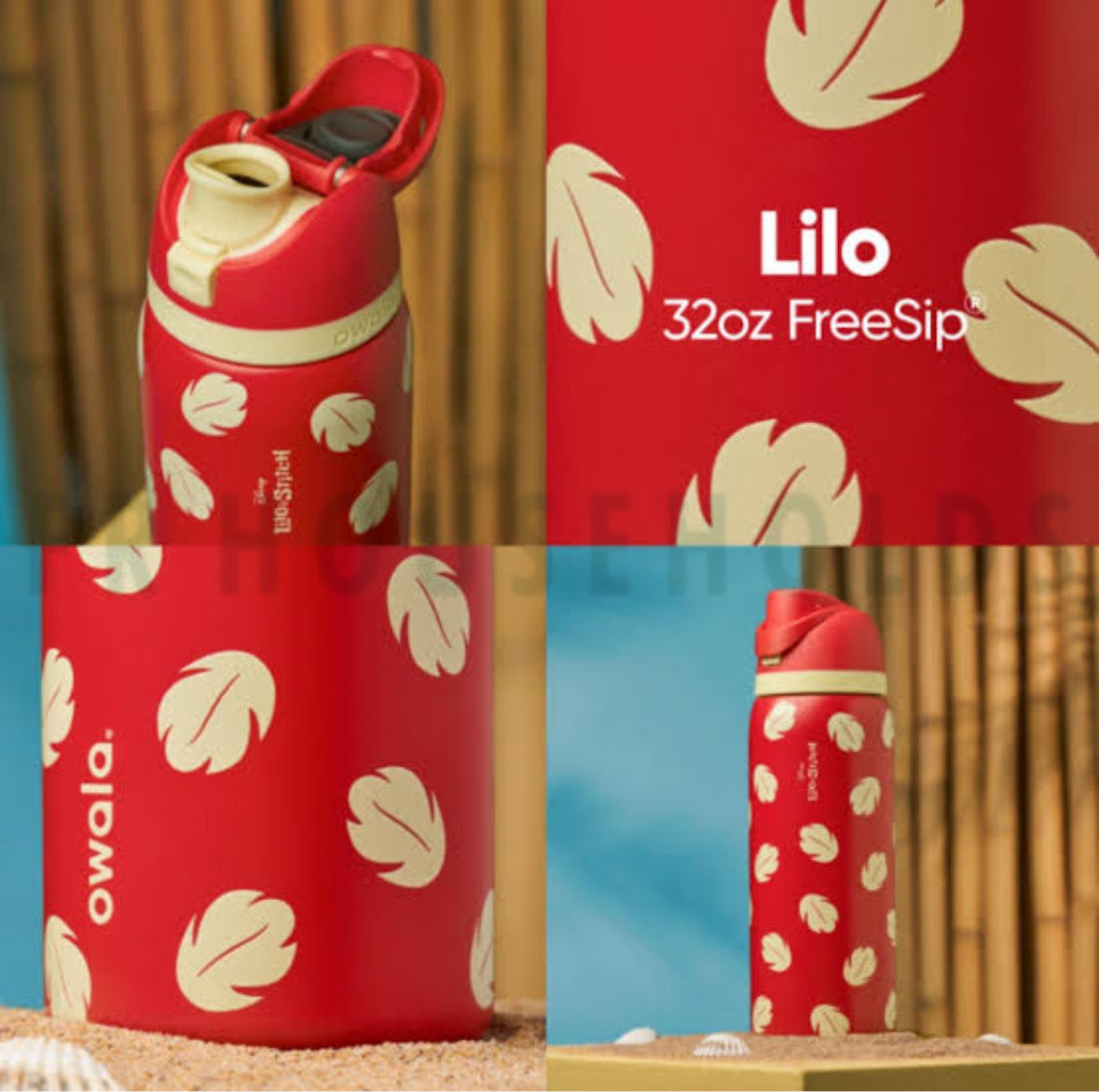 OWALA Disney Lilo 32oz FREESIP WATER BOTTLE | COLOR DROP EXCLUSIVE