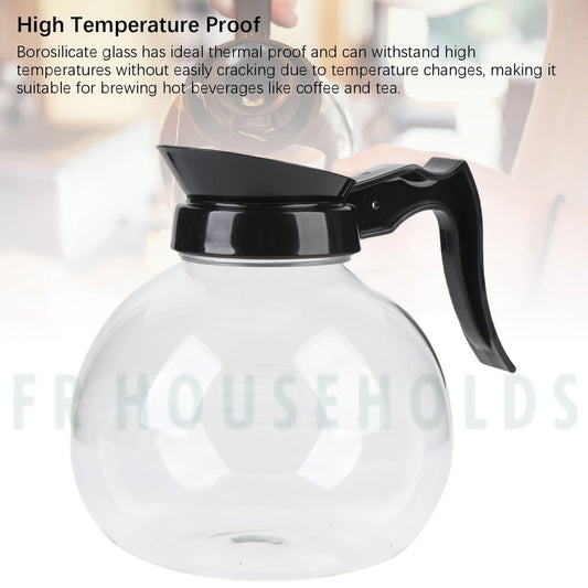 1.7L Fire-Proof Borosilicate Glass Kettle – Safe, Stylish & Durable