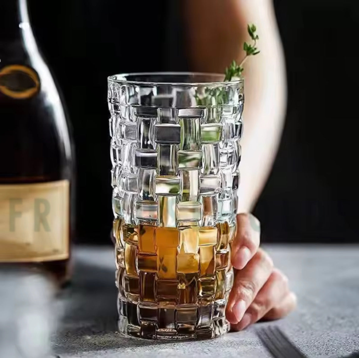 Luxe Weave Crystal Glass - 340ml