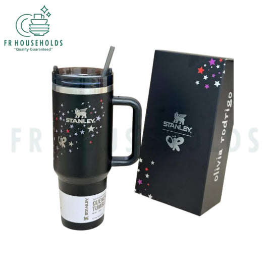Stanley The Quencher H2.O Tumbler - OLIVIA RODRIGO - Forest Black | 40oz