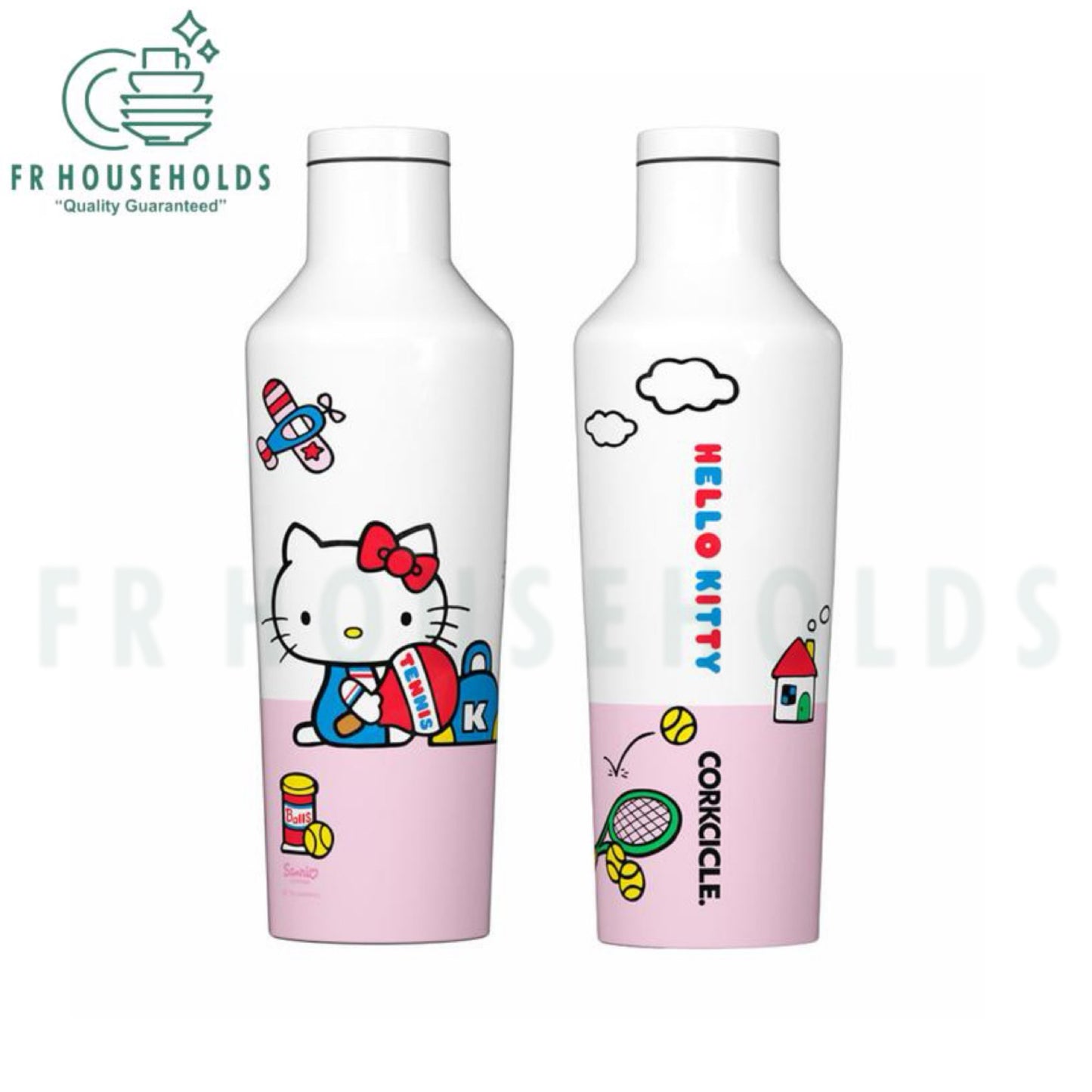 Corkcicle Classic Canteen 16oz Water Bottle | Hello Kitty