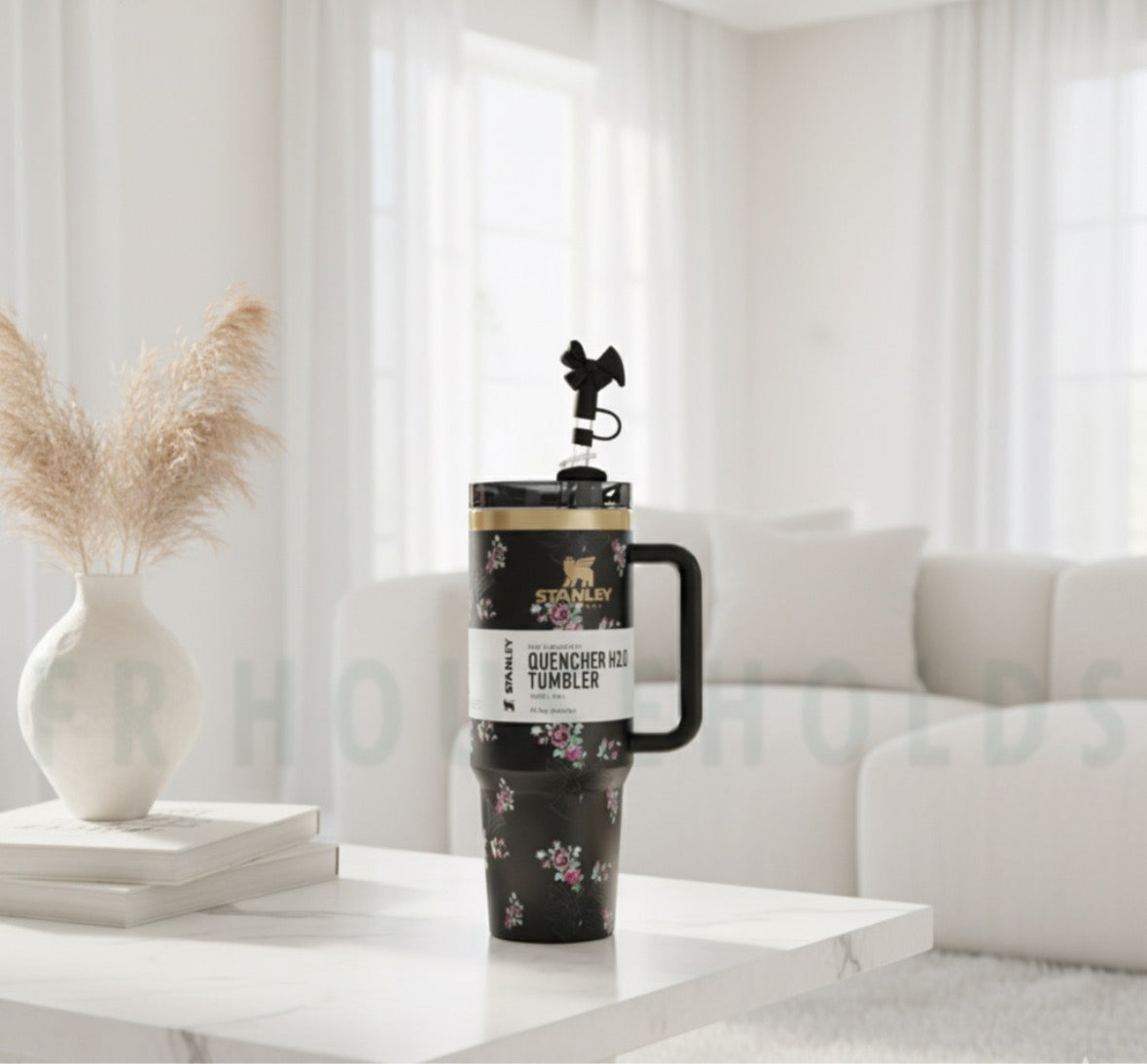 Stanley The Quencher H2.O Tumbler - 40oz | Luxury Black