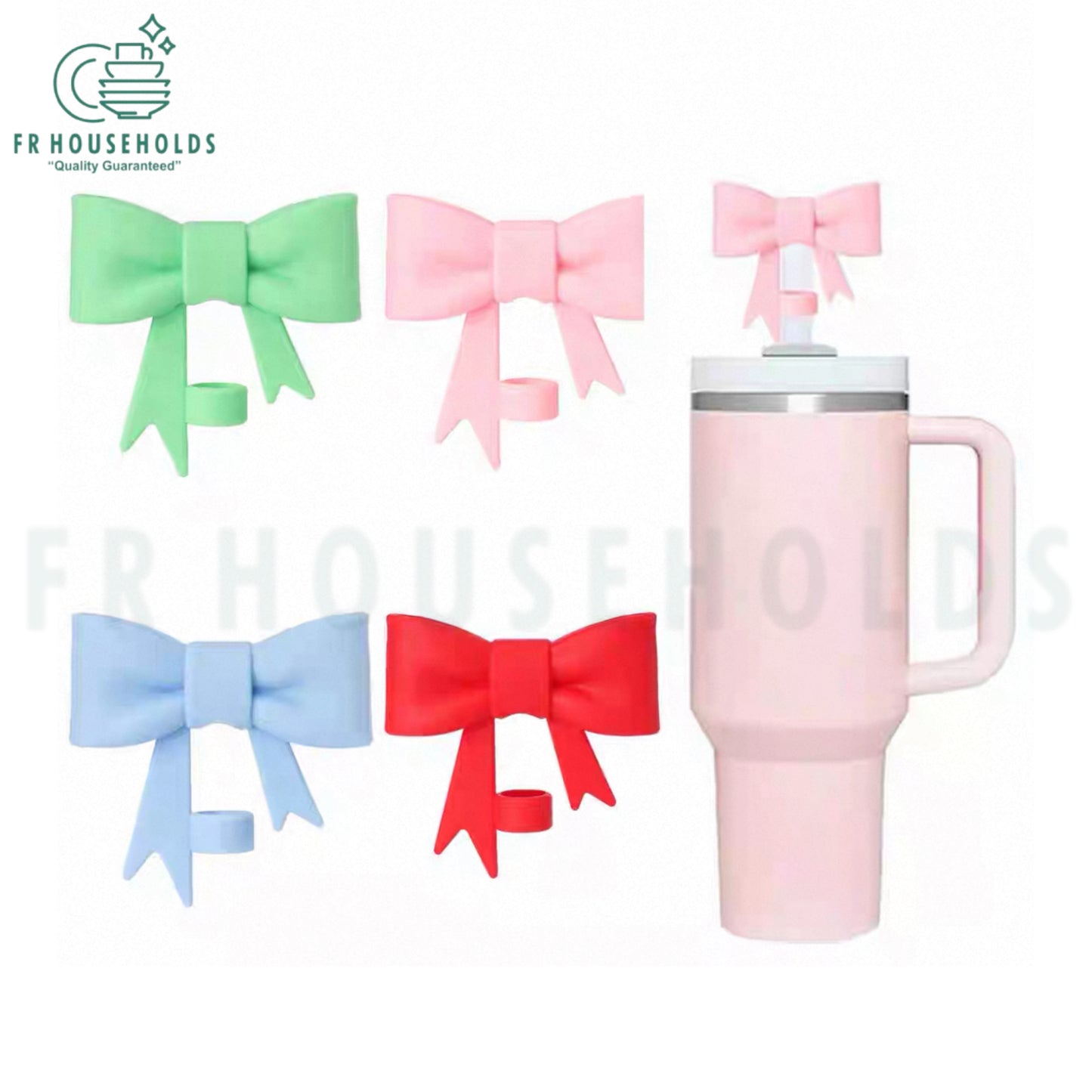 Stylish Silicone Straw Stopper