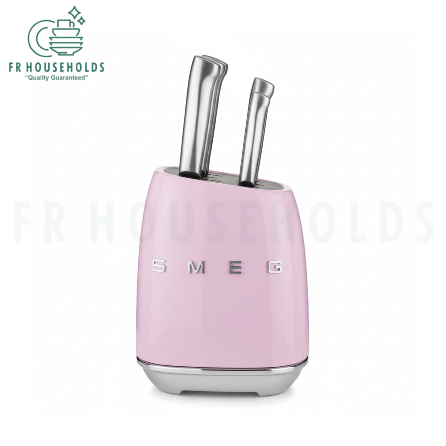 SMEG 7-Piece Knife Block Set – Premium Italian Design & Precision Cutting