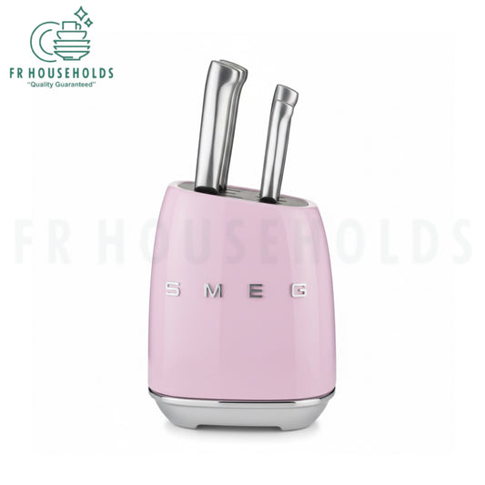 SMEG 7-Piece Knife Block Set – Premium Italian Design & Precision Cutting