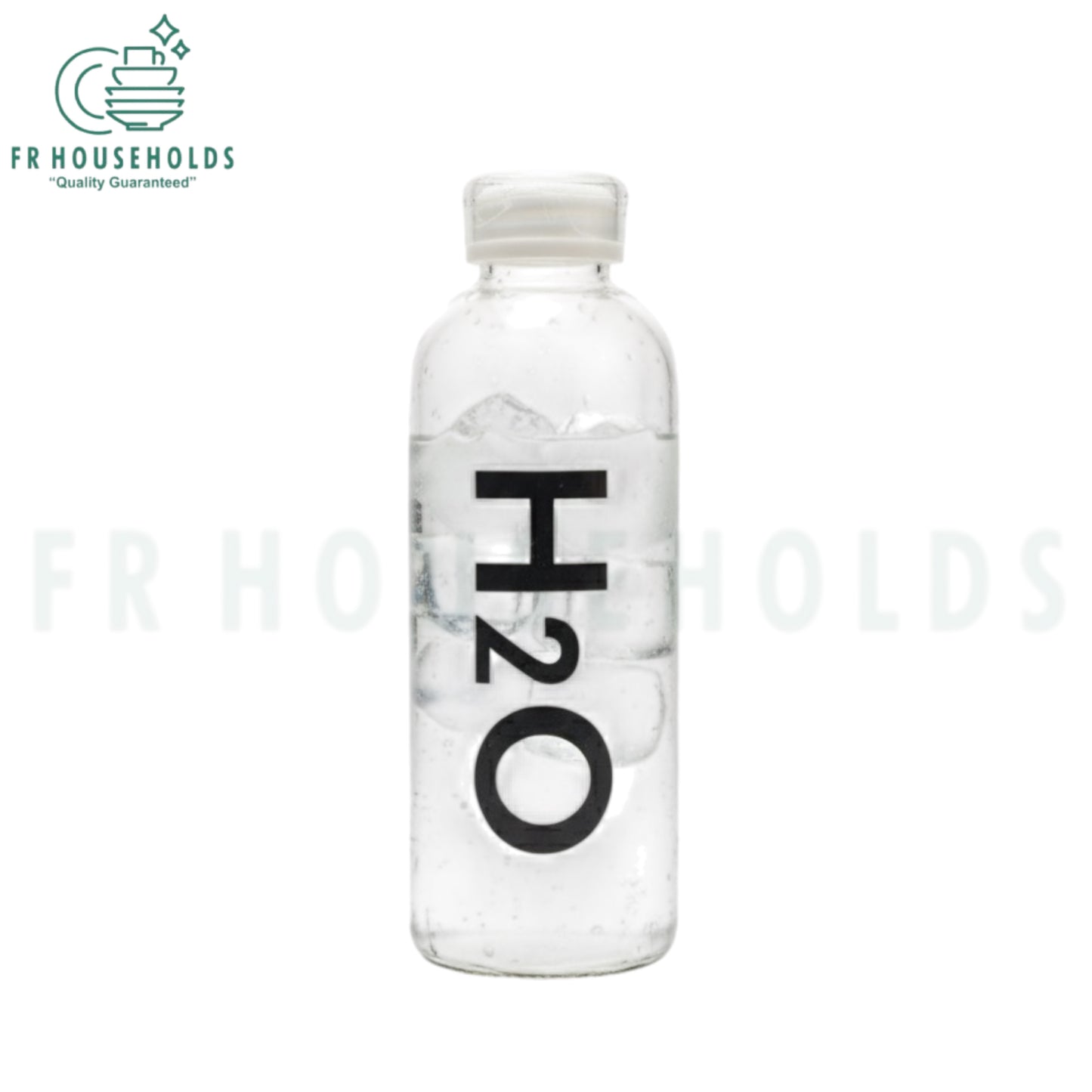 The H2O Glass Water Bottle - 800ml