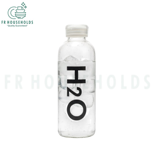 The H2O Glass Water Bottle - 800ml