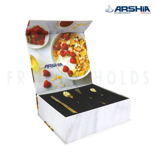 Arshia Stainless Steel Cutlery Sets 50pcs Silver | 12 Persons Serving