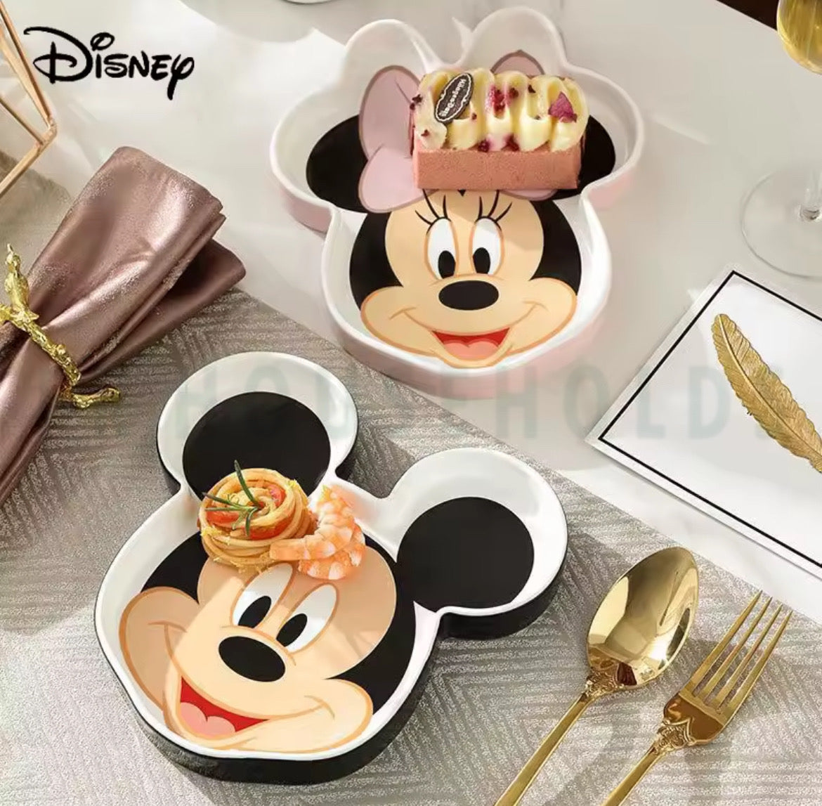 Walt Disney Dinner Plate - Mickey Mouse - 8 Inch - 300ml
