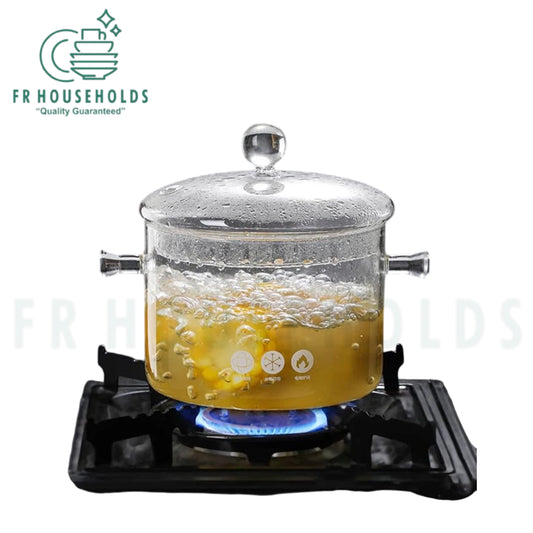 2.5ltr Fireproof Glass Cooking Pot