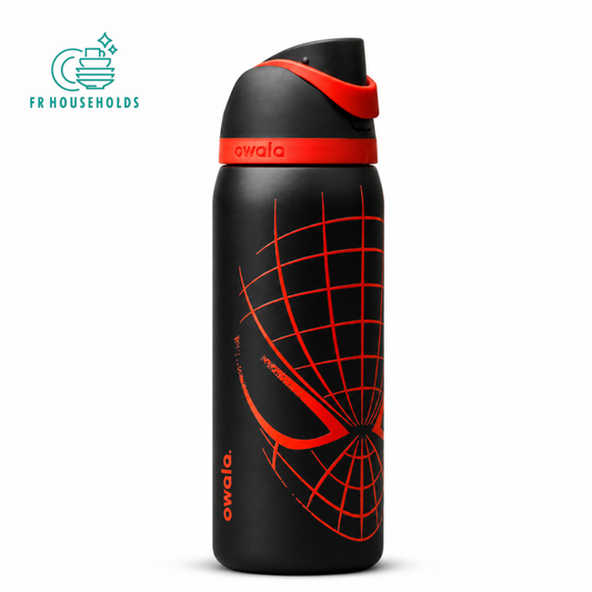 Owala FreeSip® Water Bottle - 32oz | Spider-Man Black