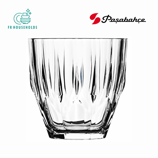 PASABACHE Diamond Glass | 275ml | Made In Turkey - 6pc Set